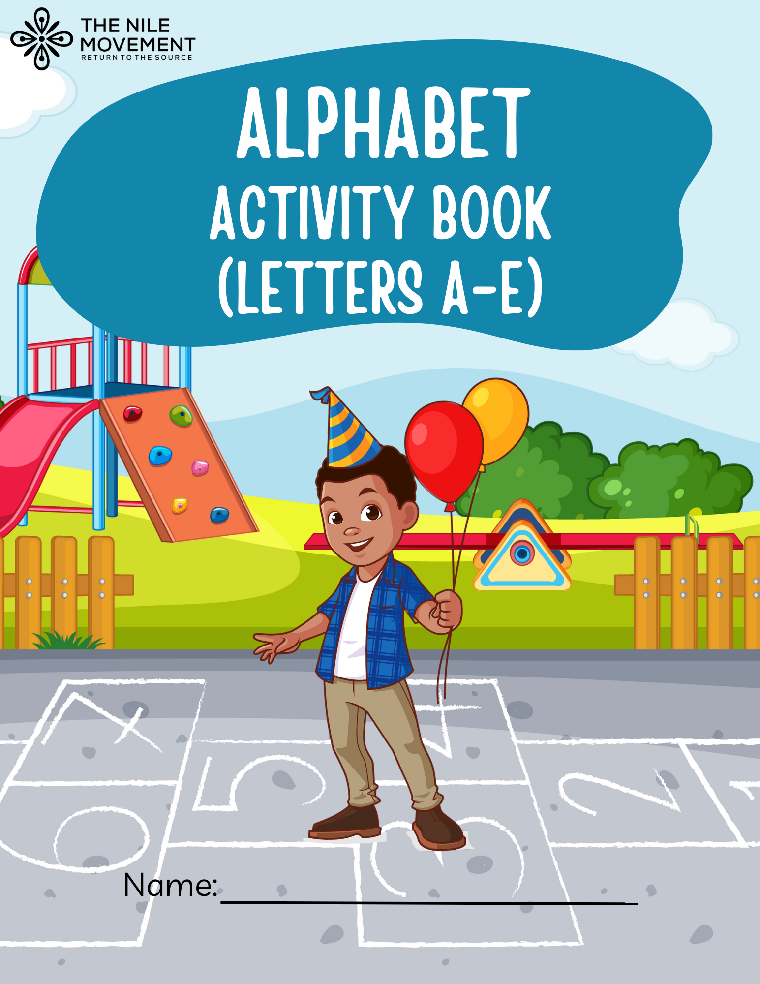 Digital Download Alphabet Activity Book (Letters A-E)