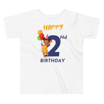 Load image into Gallery viewer, Girls&#39; Toddler 2nd Birthday T-Shirt
