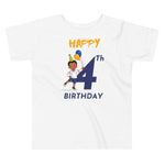 Load image into Gallery viewer, Boys&#39; Toddler 4th Birthday T-Shirt
