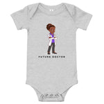 Load image into Gallery viewer, Girls&#39; Future Doctor Short-Sleeve Bodysuit
