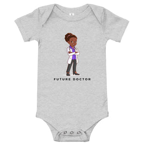 Girls' Future Doctor Short-Sleeve Bodysuit