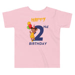 Load image into Gallery viewer, Girls&#39; Toddler 2nd Birthday T-Shirt
