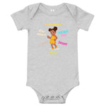 Load image into Gallery viewer, Girls&#39; Greetings in African Languages Short-Sleeve Bodysuit
