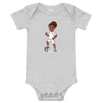 Load image into Gallery viewer, Girls&#39; Soccer Short-Sleeve Bodysuit
