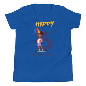 Girls' Youth 6th Birthday T-Shirt