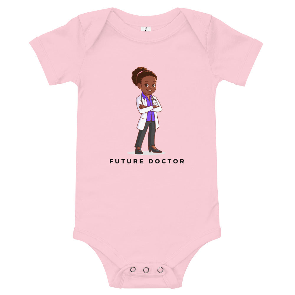 Girls' Future Doctor Short-Sleeve Bodysuit