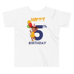 Load image into Gallery viewer, Girls&#39; Toddler 5th Birthday T-Shirt
