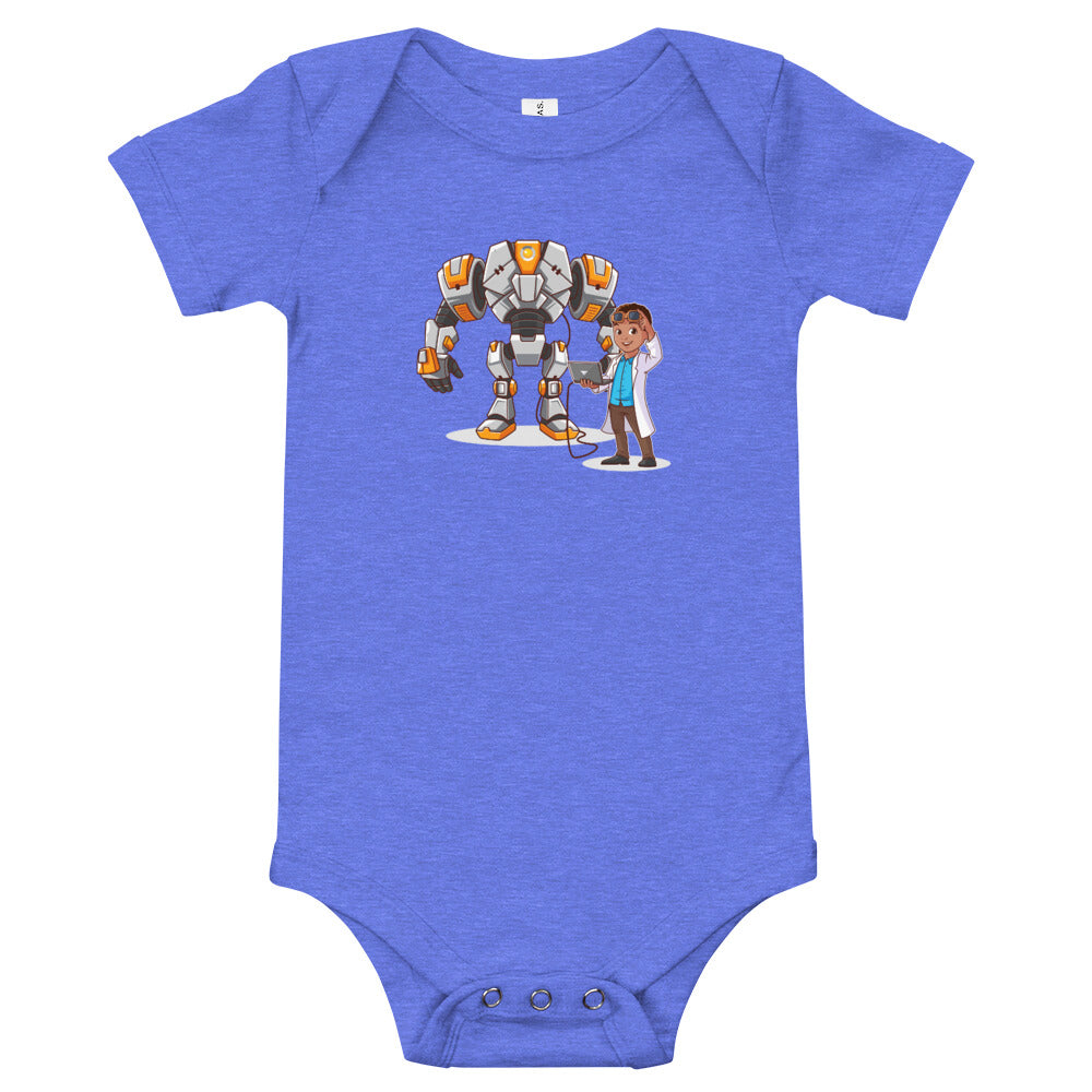 Boys' Robotics Engineer Short-Sleeve Bodysuit