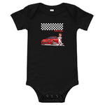 Load image into Gallery viewer, Boys&#39; Race Car Short-Sleeve Bodysuit
