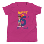 Load image into Gallery viewer, Boys&#39; Youth 5th Birthday T-Shirt
