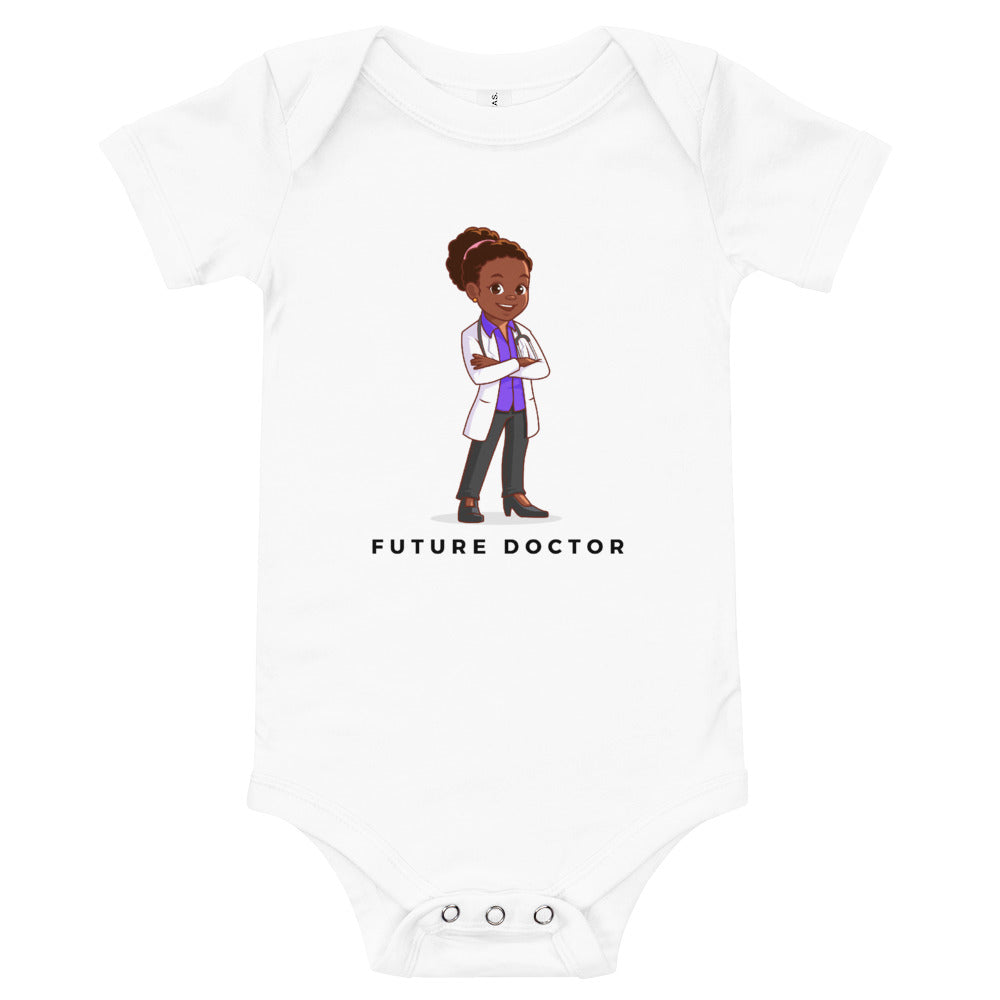 Girls' Future Doctor Short-Sleeve Bodysuit