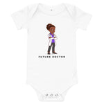 Load image into Gallery viewer, Girls&#39; Future Doctor Short-Sleeve Bodysuit
