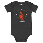 Load image into Gallery viewer, Girls&#39; Astronaut Short-Sleeve Bodysuit
