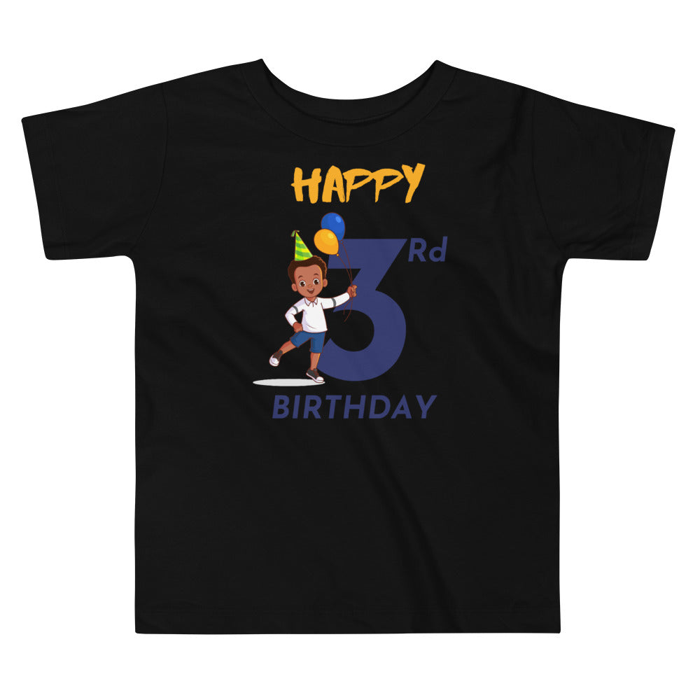 Boys' Toddler 3rd Birthday T-Shirt