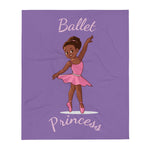 Load image into Gallery viewer, Girls&#39; Ballet Princess Throw Blanket
