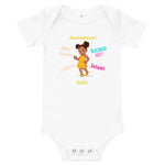 Load image into Gallery viewer, Girls&#39; Greetings in African Languages Short-Sleeve Bodysuit
