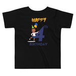 Load image into Gallery viewer, Boys&#39; Toddler 4th Birthday T-Shirt
