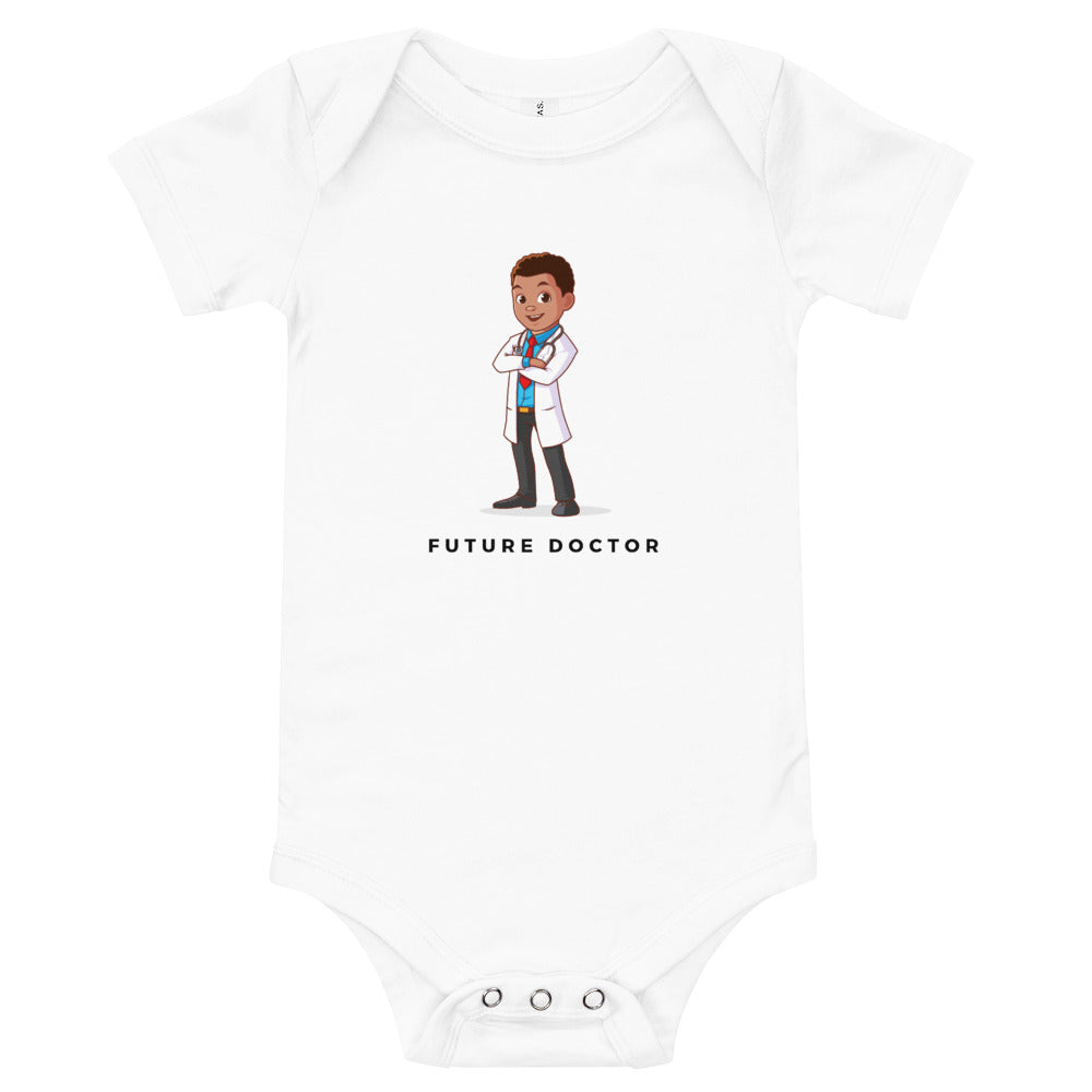 Boys' Future Doctor Short-Sleeve Bodysuit