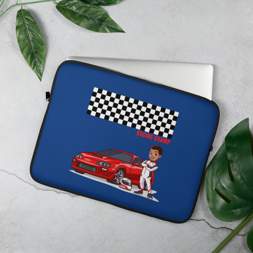 Boys' Race Car Laptop Sleeve