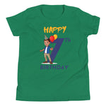 Load image into Gallery viewer, Boys&#39; Youth 7th Birthday T-Shirt
