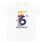 Load image into Gallery viewer, Boys&#39; Youth 6th Birthday T-Shirt
