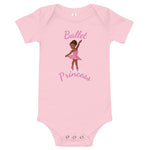 Load image into Gallery viewer, Girls&#39; Ballet Princess Short-Sleeve Bodysuit
