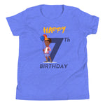 Load image into Gallery viewer, Girls&#39; Youth 7th Birthday T-Shirt
