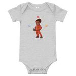 Load image into Gallery viewer, Girls&#39; Astronaut Short-Sleeve Bodysuit
