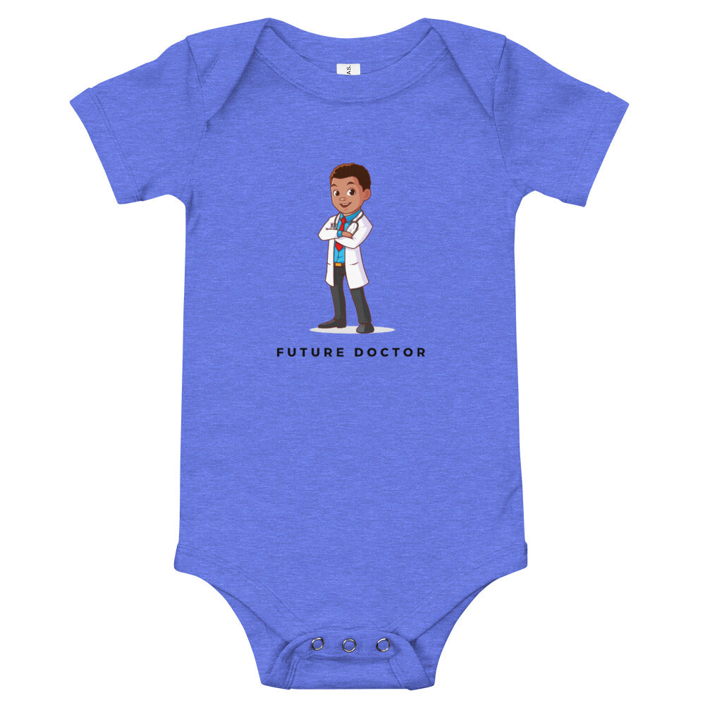 Boys' Future Doctor Short-Sleeve Bodysuit