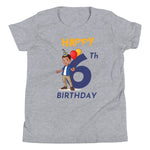 Load image into Gallery viewer, Boys&#39; Youth 6th Birthday T-Shirt
