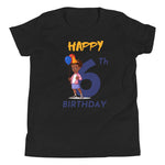 Load image into Gallery viewer, Girls&#39; Youth 6th Birthday T-Shirt
