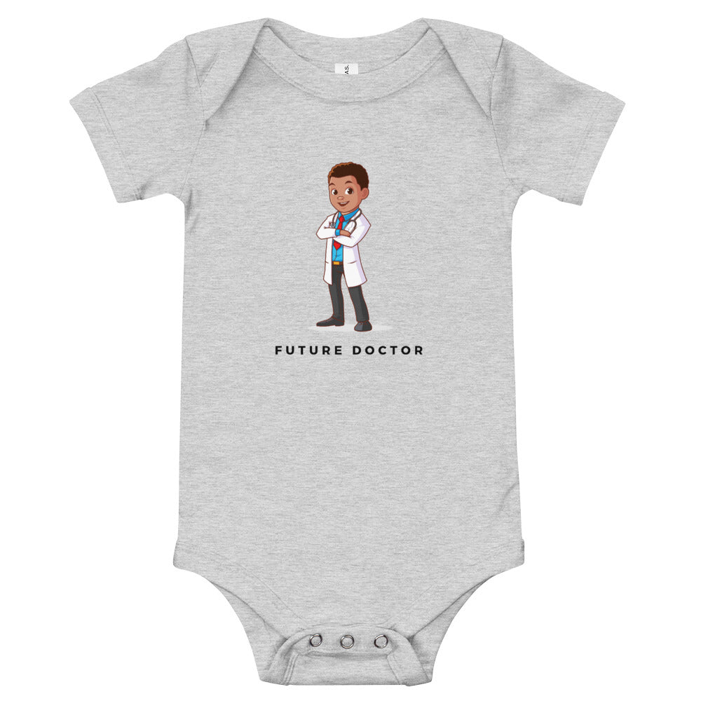 Boys' Future Doctor Short-Sleeve Bodysuit