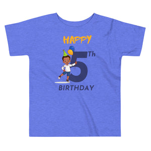 Boys' Toddler 5th Birthday T-Shirt