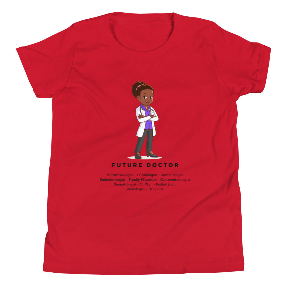 Girls' Youth Future Doctor With Specialties T-Shirt