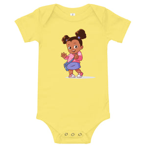 Girls' Short-Sleeve Bodysuit