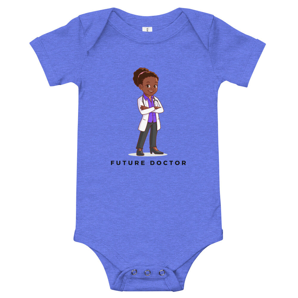 Girls' Future Doctor Short-Sleeve Bodysuit