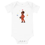 Load image into Gallery viewer, Girls&#39; Astronaut Short-Sleeve Bodysuit
