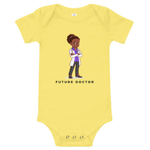 Girls' Future Doctor Short-Sleeve Bodysuit