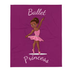 Load image into Gallery viewer, Girls&#39; Ballet Princess Throw Blanket
