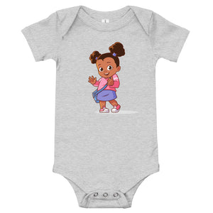 Girls' Short-Sleeve Bodysuit