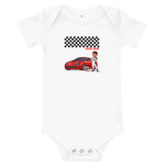 Load image into Gallery viewer, Boys&#39; Race Car Short-Sleeve Bodysuit
