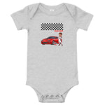 Load image into Gallery viewer, Boys&#39; Race Car Short-Sleeve Bodysuit
