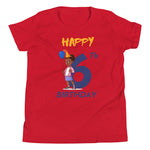 Load image into Gallery viewer, Girls&#39; Youth 6th Birthday T-Shirt
