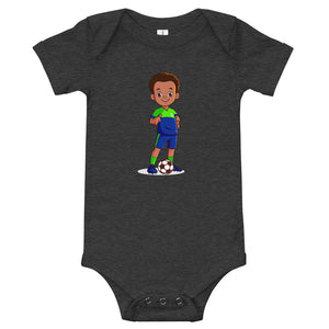 Boys' Soccer Short-Sleeve Bodysuit