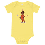 Load image into Gallery viewer, Girls&#39; Astronaut Short-Sleeve Bodysuit
