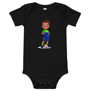 Boys' Soccer Short-Sleeve Bodysuit