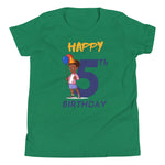 Load image into Gallery viewer, Girls&#39; Youth 5th Birthday T-Shirt
