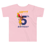 Load image into Gallery viewer, Girls&#39; Toddler 5th Birthday T-Shirt
