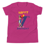 Load image into Gallery viewer, Boys&#39; Youth 7th Birthday T-Shirt
